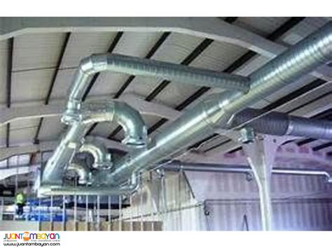 duct works gensan|Exhaust Fresh Air Ducting works .